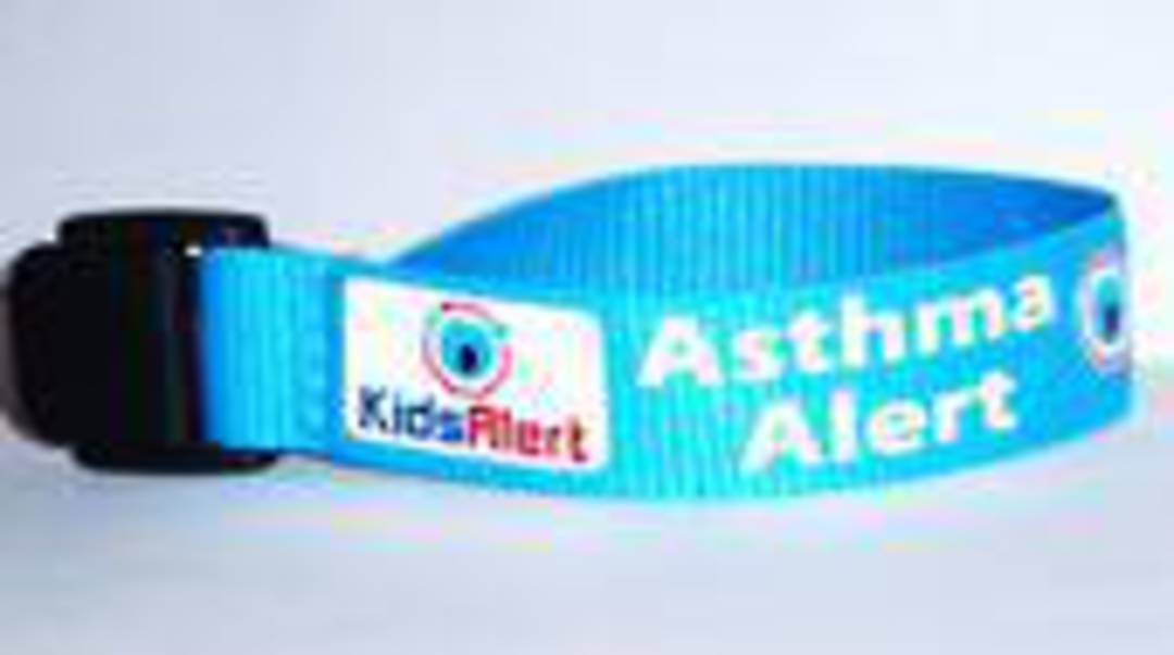 Kids Alert Wristband Diabetes or Asthma image 1
